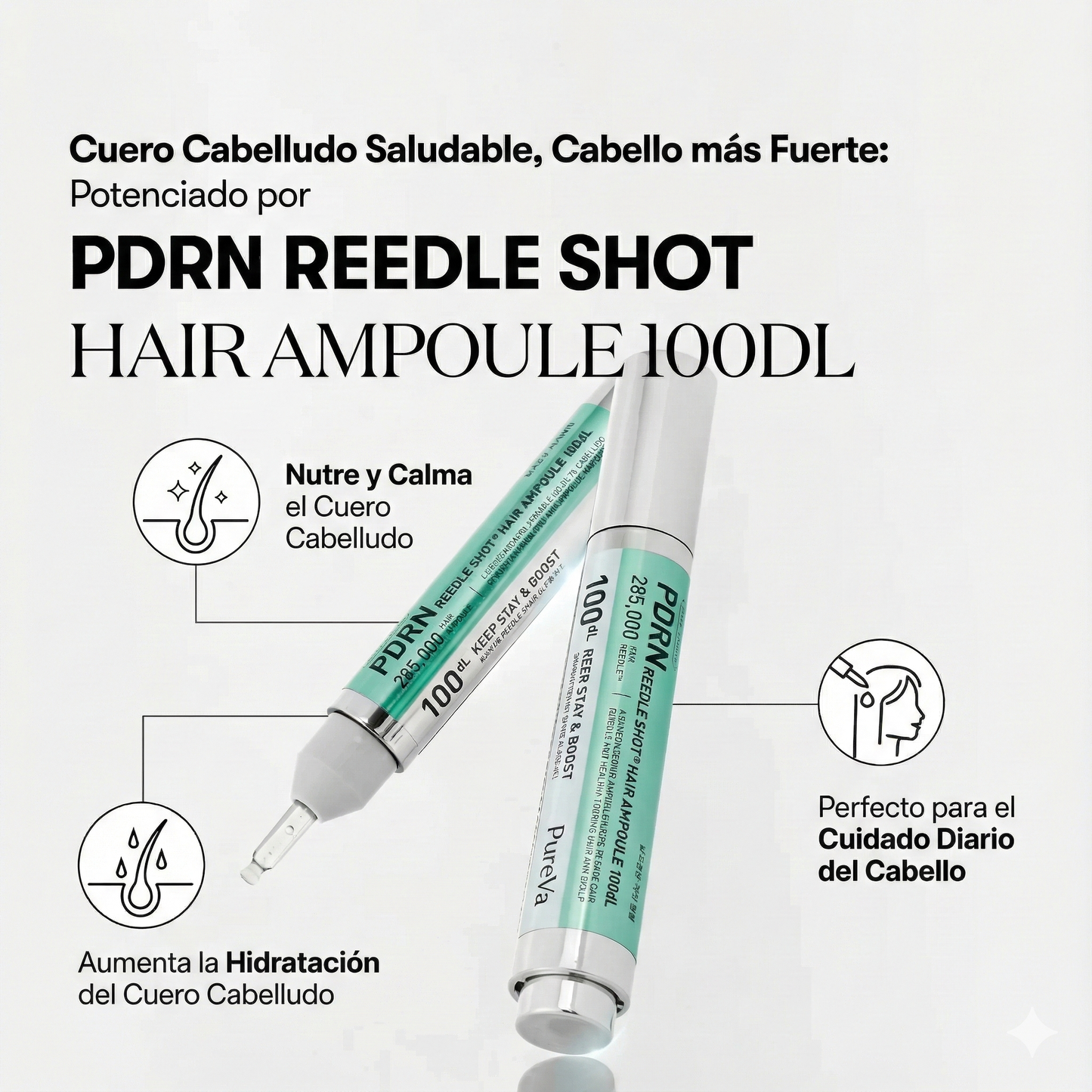 PureVa™ Reedle Shot Crecimiento Capilar