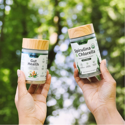 PureVa™ Gut Reset Duo (Gut Health + Spirulina/Chlorella) (duo)