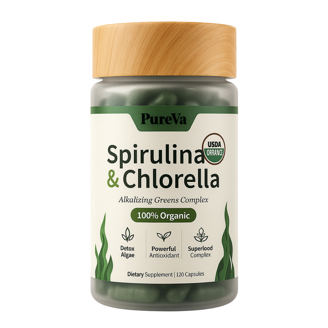 PureVa™ Gut Reset Duo (Gut Health + Spirulina/Chlorella)