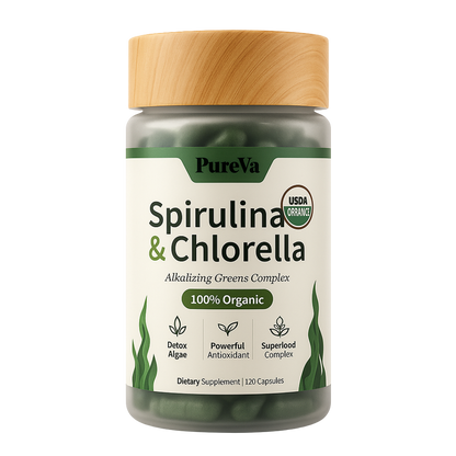 PureVa™ Gut Reset Duo (Gut Health + Spirulina/Chlorella)