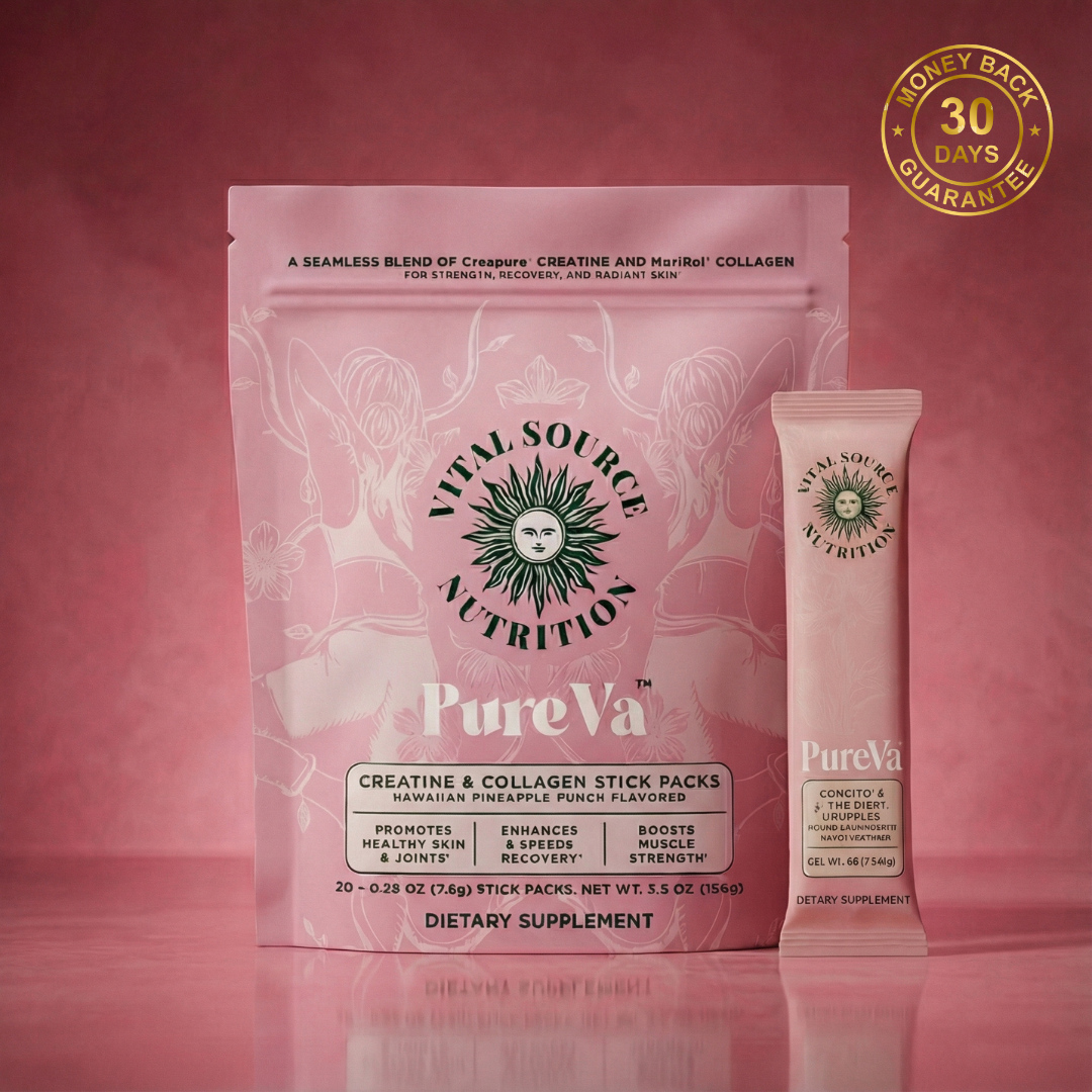 PureVa™ Creatine & Collagen Stick Packs