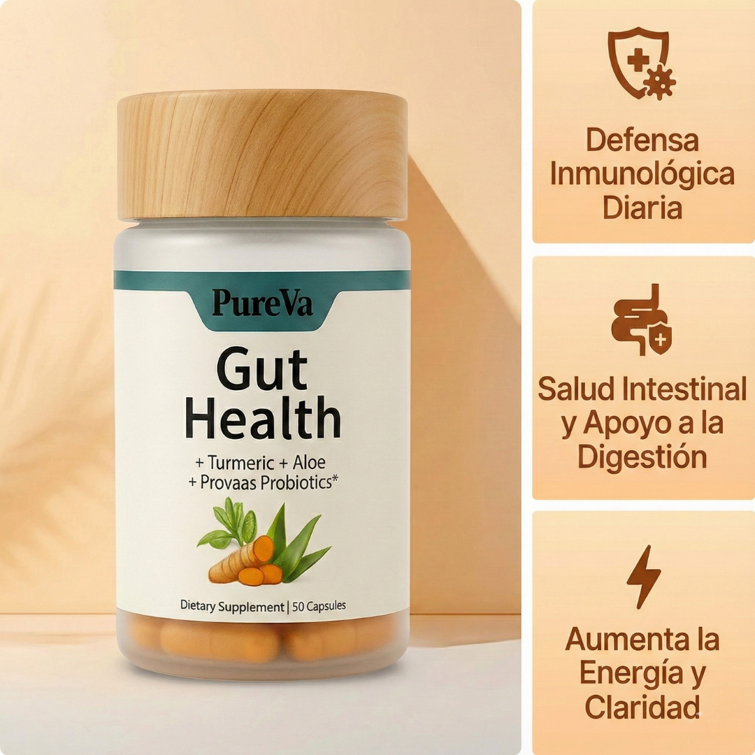 PureVa™ Dúo Reinicio Intestinal (Salud Digestiva + Espirulina/Chlorella)