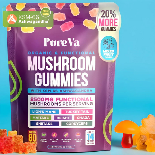 PureVa® Mushroom Gummies